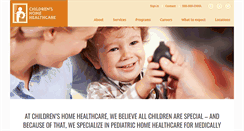 Desktop Screenshot of childrenshha.com